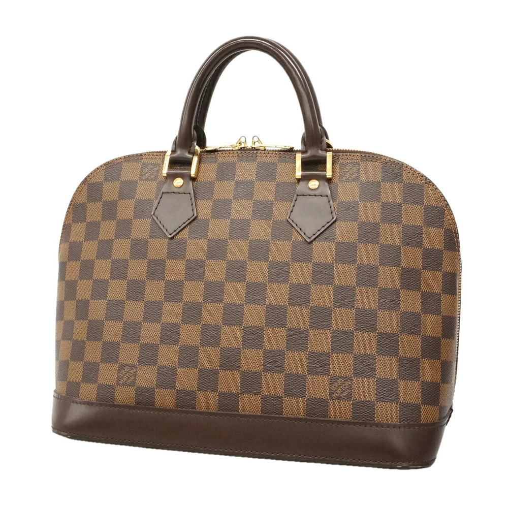 Louis Vuitton Damier Alma Handbag N51131 Ebene Women's P3640519